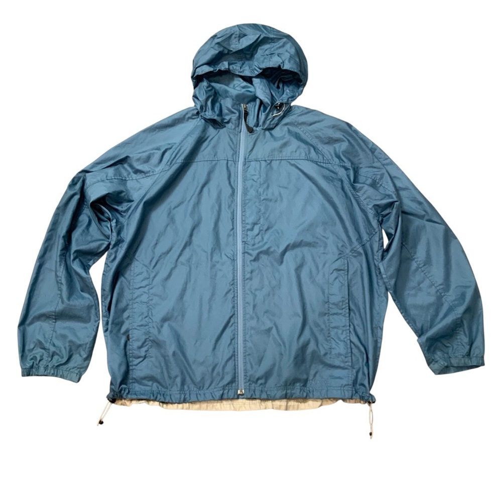 LL.BEAN Hooded Full Zip Wind Jacket Size XXL